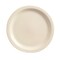 World Tableware Kingsman White 6.5" Cream White Narrow Rim Plate, PK36 NR-6 - alternate 1